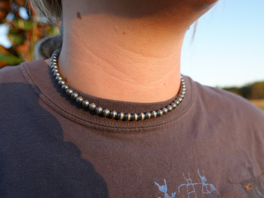 6mm Sterling Necklace