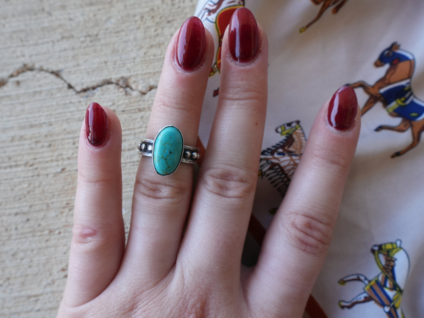 Royston Turquoise Ring (5.5)