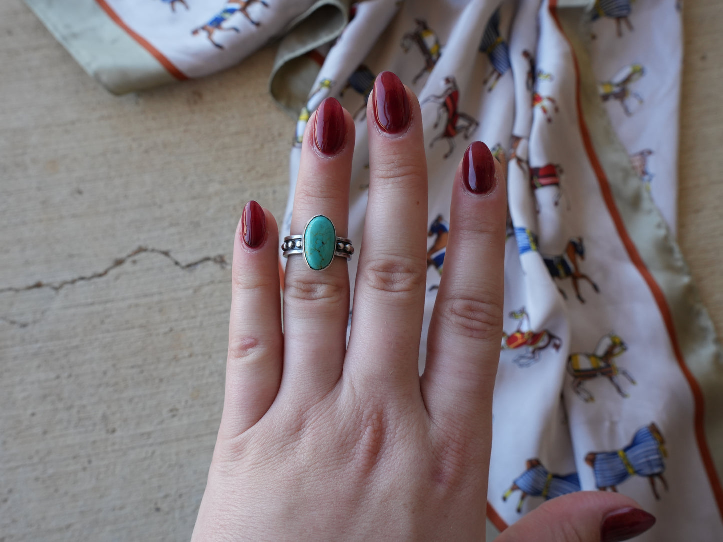 Royston Turquoise Ring (5.5)